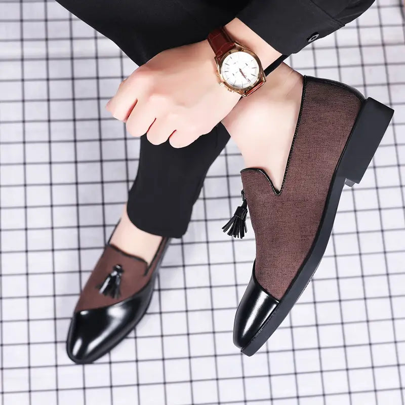 Brakely - Stijlvolle Loafers met Kwastjes