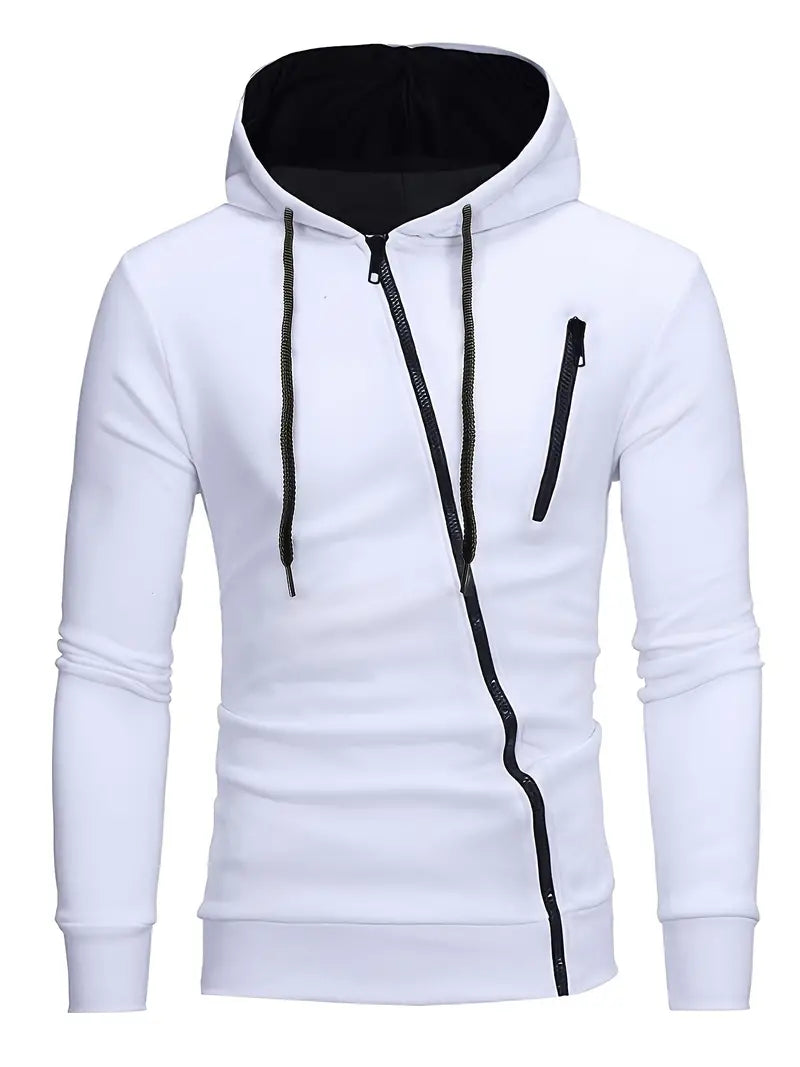 Ajay - Hoodie met Rits
