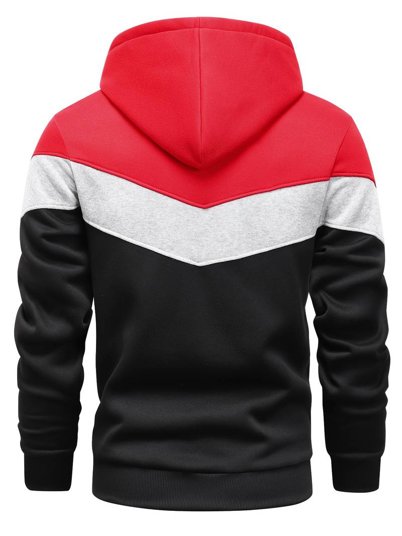 Adis - Hoodie met Chevron Design