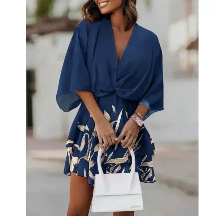 Alina - Gekleurde Mini Zomer Jurk Voor Dames