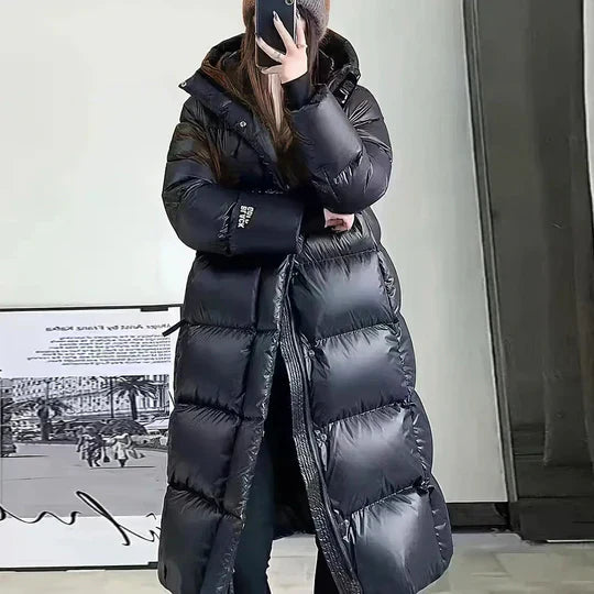 Elsa - Lange Winterjas met Capuchon