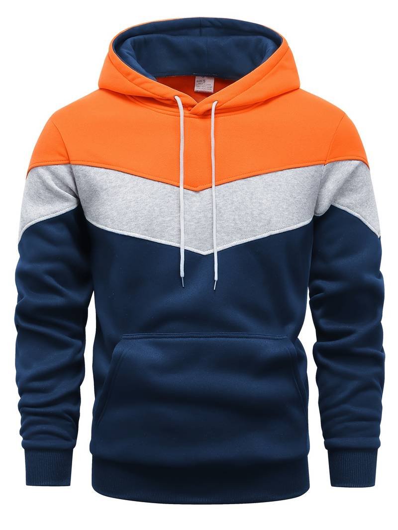 Adis - Hoodie met Chevron Design